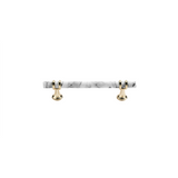 3 Inch(C-C) Marble Finish Solid Drawer Pulls，Knobs & Handles