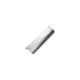 10 Pack Brushed Nickel Edge Finger Pulls，5"(128mm) Center to Center Drawer Pulls，Aluminum Alloy Cabinet Handles for Cabinets Concealed Handles