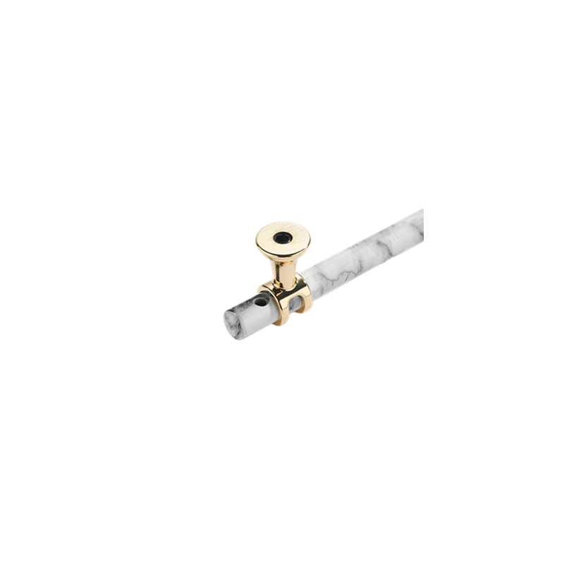2 Inch Marble Single Hole Drawer Knob Handles