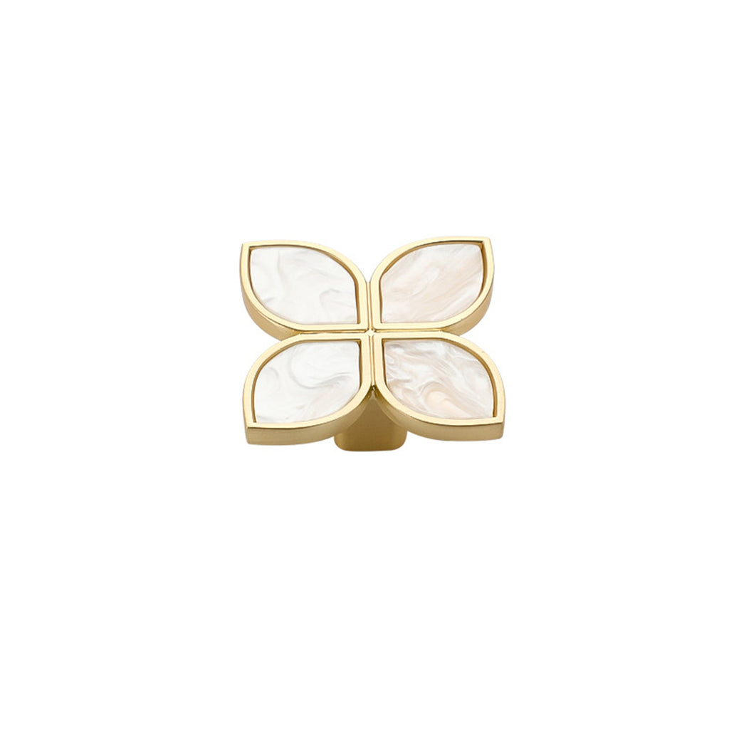 Petal Cabinet KnobsGold Dresser Drawers KnobsFour Leaf Clover Decora Mopulls Petal Cabinet KnobsGold Dresser Drawers KnobsFour Leaf Clover Decora Mopulls