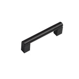 Modern Black Cabinet Pulls，Matte Black Aluminum Alloy Kitchen Drawer Pulls Cabinet Handles for Kitchen and Bathroom