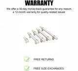 Brushed Nickel Drawer Pulls Kitchen Cabinet Handles - Round Shape Series - Hole Centers(Single Hole, 3",3.5,3.75,4",5",6.25",7.5",8.8",10")