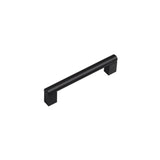 Modern Black Cabinet Pulls，Matte Black Aluminum Alloy Kitchen Drawer Pulls Cabinet Handles for Kitchen and Bathroom
