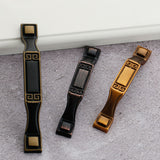 European Style Zinc Alloy Drawer Handles，Kitchen Cabinet Cupboard Door Pulls Furniture Hardware - (Color: Coffee)