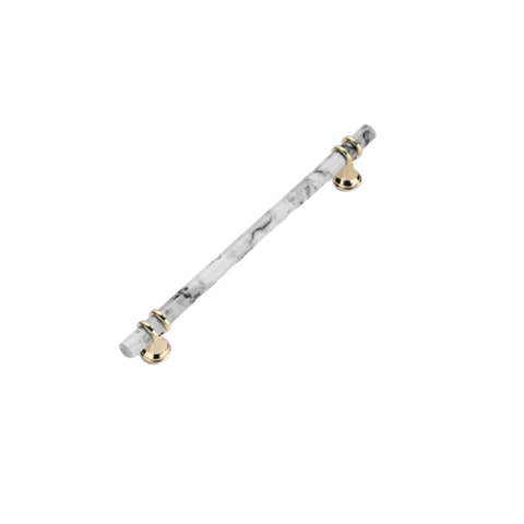 7.5 Inch(C-C) Marble Finish Solid Drawer Pulls，Knobs & Handles
