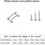 5 Inch(128mm) Hole Centers Brushed Nickel Kitchen Cabinet Handles for Cupboard Drawer Handles Dresser Pulls