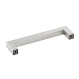 4.25 Inch(C-C) Brushed Nickel Square Cabinet Pulls (4.25"，Customized Size)