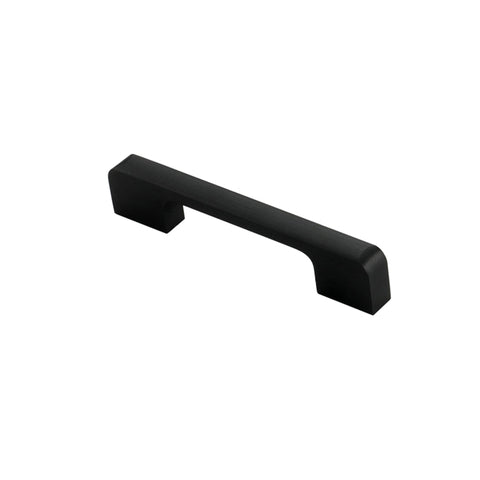 3.75"(C-C) Modern Cabinet Door Handles Aluminum Alloy Pulls (96mm，Black)