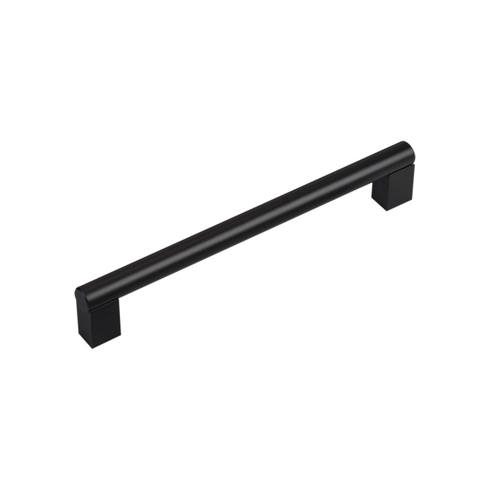 Modern Black Cabinet Pulls，Matte Black Aluminum Alloy Kitchen Drawer Pulls Cabinet Handles for Kitchen and Bathroom