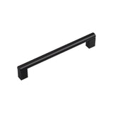 Modern Black Cabinet Pulls，Matte Black Aluminum Alloy Kitchen Drawer Pulls Cabinet Handles for Kitchen and Bathroom