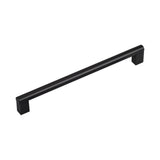 Modern Black Cabinet Pulls，Matte Black Aluminum Alloy Kitchen Drawer Pulls Cabinet Handles for Kitchen and Bathroom