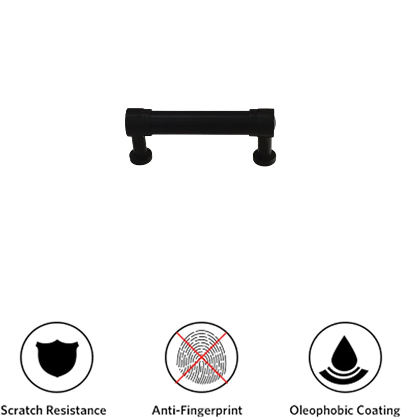 3.25 Inch Center to Center Matte Black Cabinet Pulls Kitchen Cabinet Handles