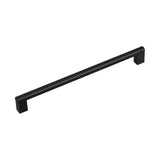 Modern Black Cabinet Pulls，Matte Black Aluminum Alloy Kitchen Drawer Pulls Cabinet Handles for Kitchen and Bathroom