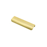 Modern Finger Edge Pulls Tab Pull 150mm/5.91" Length Finger Drawer Pulls (Brushed Brass)