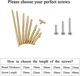 Brushed Brass Cabinet Pulls，Stainless Steel Drawer Handles，2.5" Hole Center Drawer Pulls and Door Knobs for Kitchen Dresser