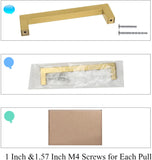 1000 Pack 5"(128mm/Hole Centers) Cabinet Handles Drawer Pulls