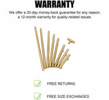 Brushed Brass Cabinet Pulls，Stainless Steel Drawer Handles，6-1/4" Hole Center Drawer Pulls and Door Knobs for Furniture Kitchen Hardware