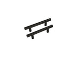 100 Pack 3.25 INCH(C-C) MATTE BLACK CABINET PULLS (3.25", CUSTOMIZED SIZE)