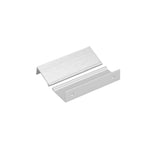 Modern Finger Edge Pulls Tab Pull 102mm/4" Length Finger Drawer Pulls (Brushed Nickel)