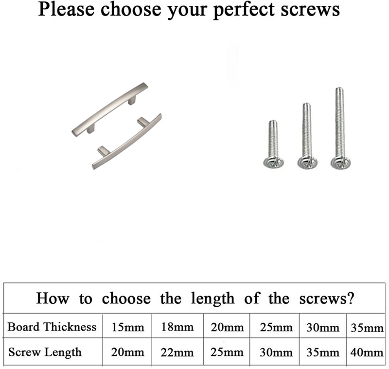 Curved Arch Cabinet Pulls，Zinc Handle Bar 3.75 Inch (96mm Hole Centers，Brushed Nickel)