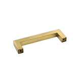 4.25 Inch(C-C) Brushed Brass Cabinet Pulls(108mm, Customized Size)