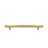 Brushed Brass Cabinet Pulls Gold Cabinet Pulls - 7-1/2" Inch (192mm) Hole Centers