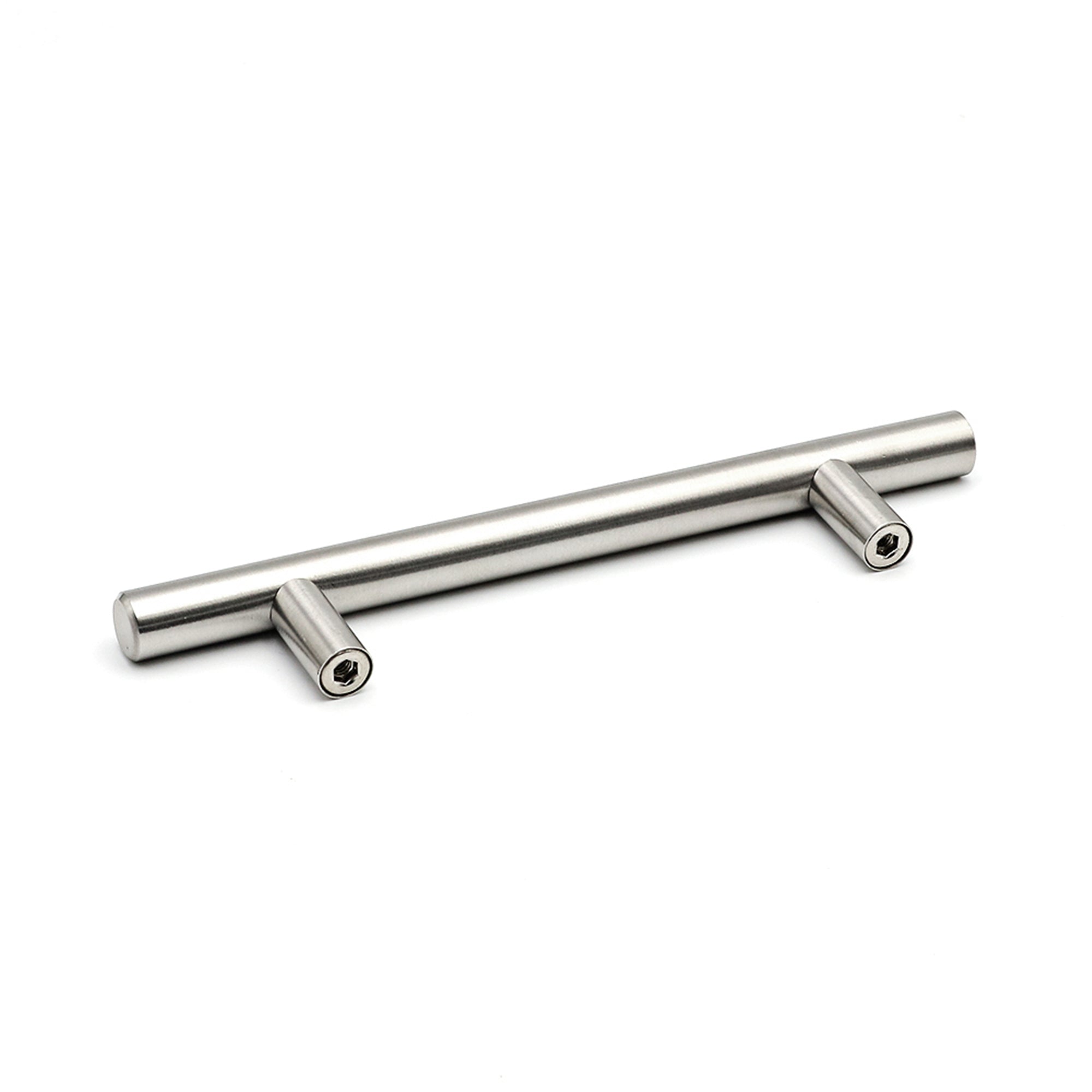 4.25 Inch(C-C) Brushed Nickel Cabinet Handles (4.25"，Customized Size)