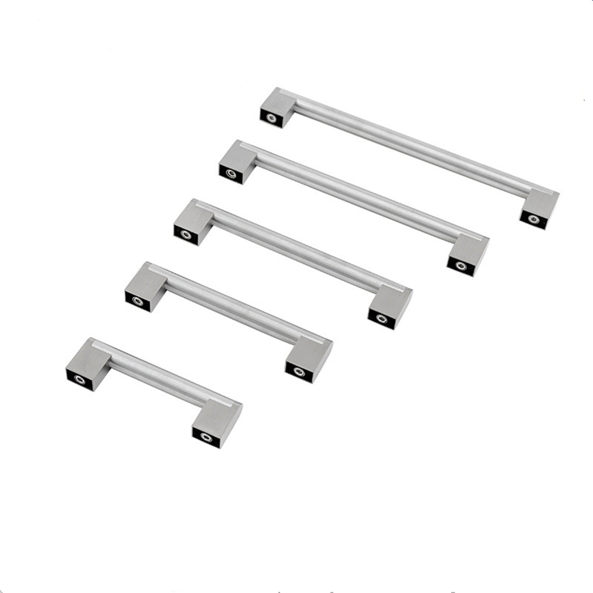 1 Pack Brushed Nickel Cabinet Pulls Modern Drawer Pulls for Dresser Cupboard Kitchen