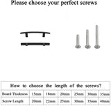 3 inch(C-C) Matte Black Kitchen Drawer Pulls Arch Cabinet Handles