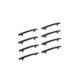 5 inch(C-C) Matte Black Kitchen Drawer Pulls Arch Cabinet Handles