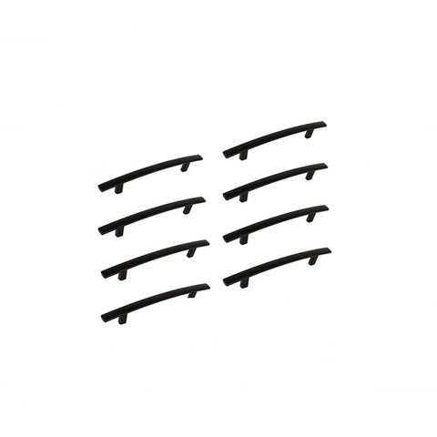 3 inch(C-C) Matte Black Kitchen Drawer Pulls Arch Cabinet Handles