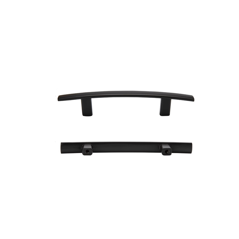 5 inch(C-C) Matte Black Kitchen Drawer Pulls Arch Cabinet Handles