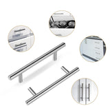 1000 Pack 3.25 Inch(C-C) Brushed Nickel Cabinet Handles (3.25"，Customized Size)