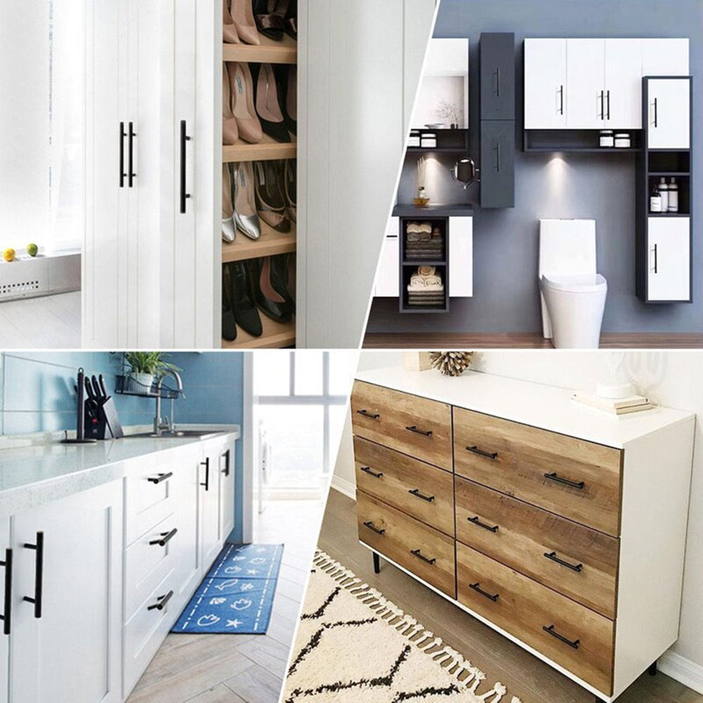 3.25 Inch(Center to Center) Matte Black Cabinet Pulls (3.25", Customized Size)