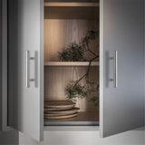 4.25 Inch(C-C) Brushed Nickel Cabinet Handles (4.25"，Customized Size)