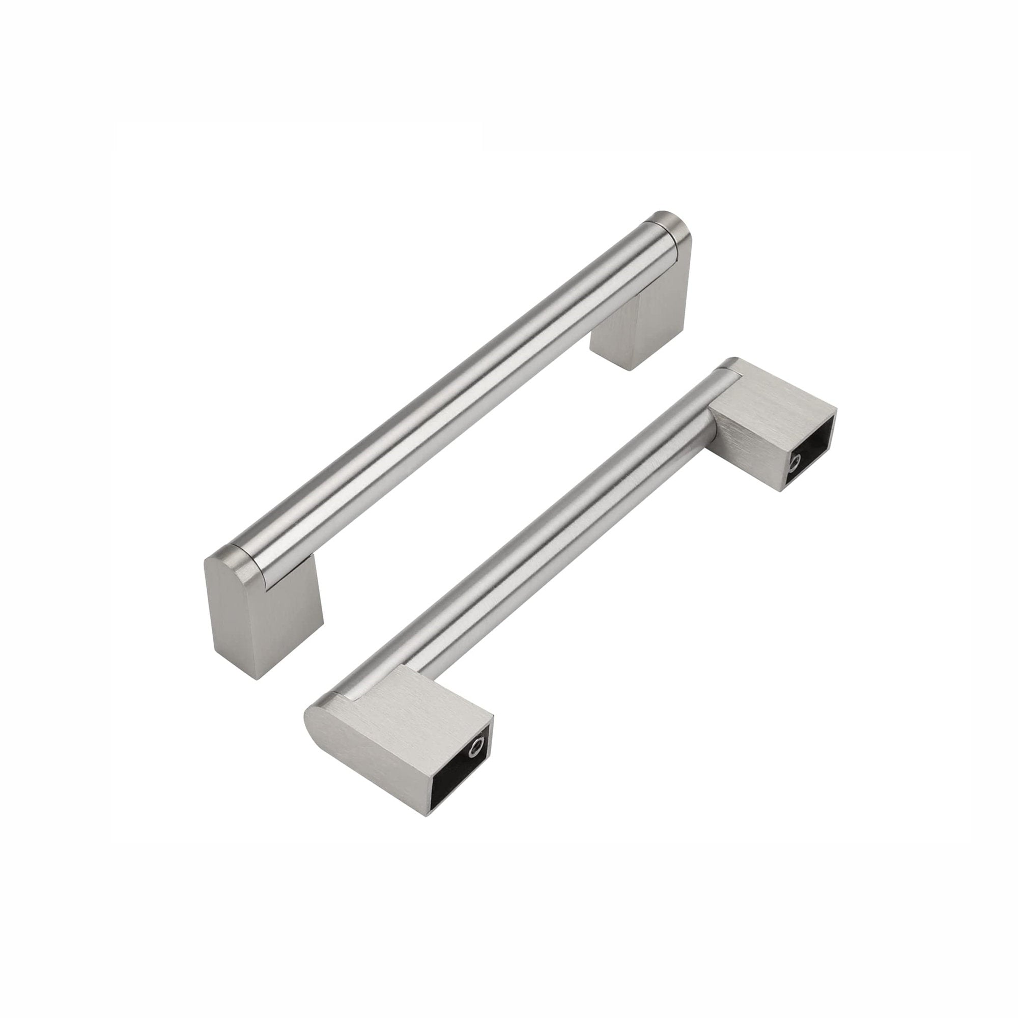 5 Inch(128mm) Hole Centers Brushed Nickel Kitchen Cabinet Handles for Cupboard Drawer Handles Dresser Pulls