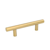 1 Pack Brushed Brass Drawer Pulls Brass Handles for Kitchen Cabinets