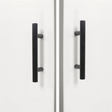 4.25 INCH(C-C) MATTE BLACK CABINET PULLS (4.25", CUSTOMIZED SIZE)
