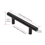 3.25 Inch(Center to Center) Matte Black Cabinet Pulls (3.25", Customized Size)