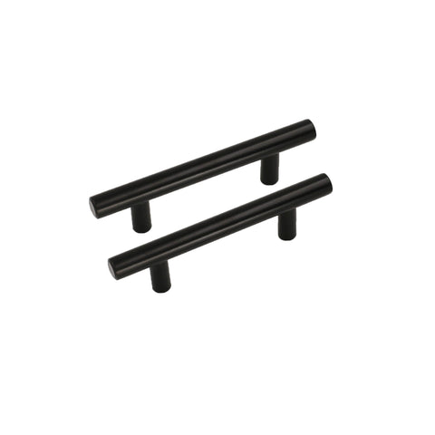 4.25 INCH(C-C) MATTE BLACK CABINET PULLS (4.25", CUSTOMIZED SIZE)