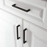 6 INCH(C-C) MATTE BLACK CABINET PULLS (152MM, CUSTOMIZED SIZE)