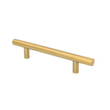 1 Pack Brushed Brass Drawer Pulls Brass Handles for Kitchen Cabinets