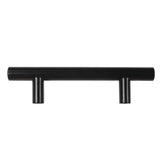 4.25 INCH(C-C) MATTE BLACK CABINET PULLS (4.25", CUSTOMIZED SIZE)