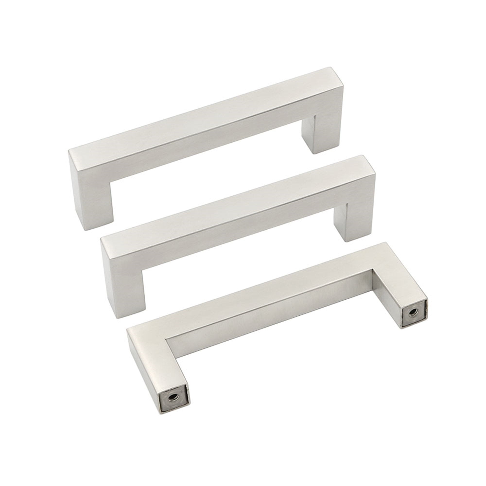 15 Pack 3.25 Inch (C-C) Brushed Nickel Cabinet Pulls (3.25", Customized Size)