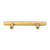 1000 Pack 3.25 Inch(C-C) Brushed Brass Kitchen Cabinet Pulls (82mm，Customized Size)