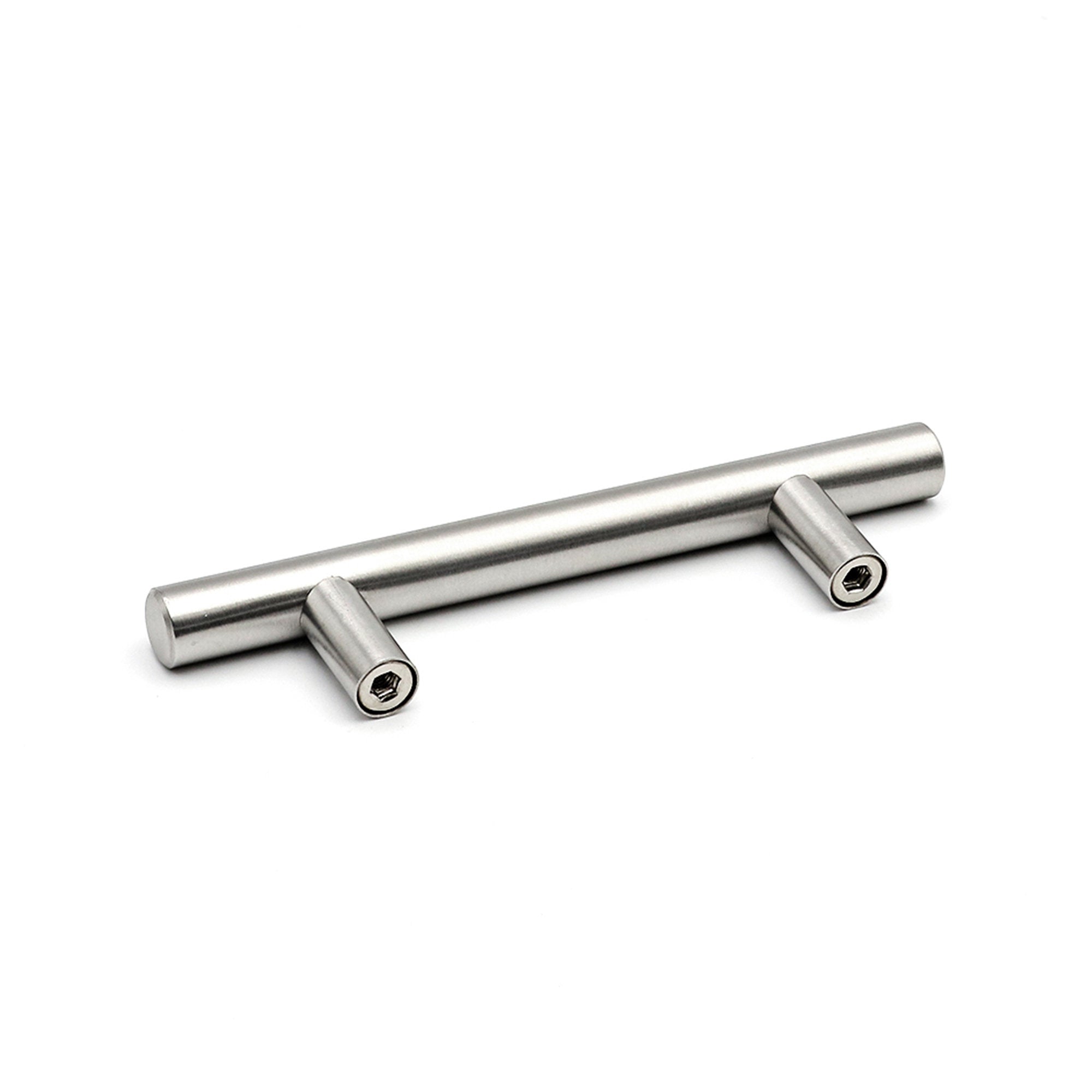 3.25 Inch(C-C) Brushed Nickel Cabinet Pulls (3.25"，Customized Size)