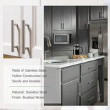 15 Pack 3.25 Inch(C-C) Brushed Nickel Cabinet Pulls (3.25"，Customized Size)