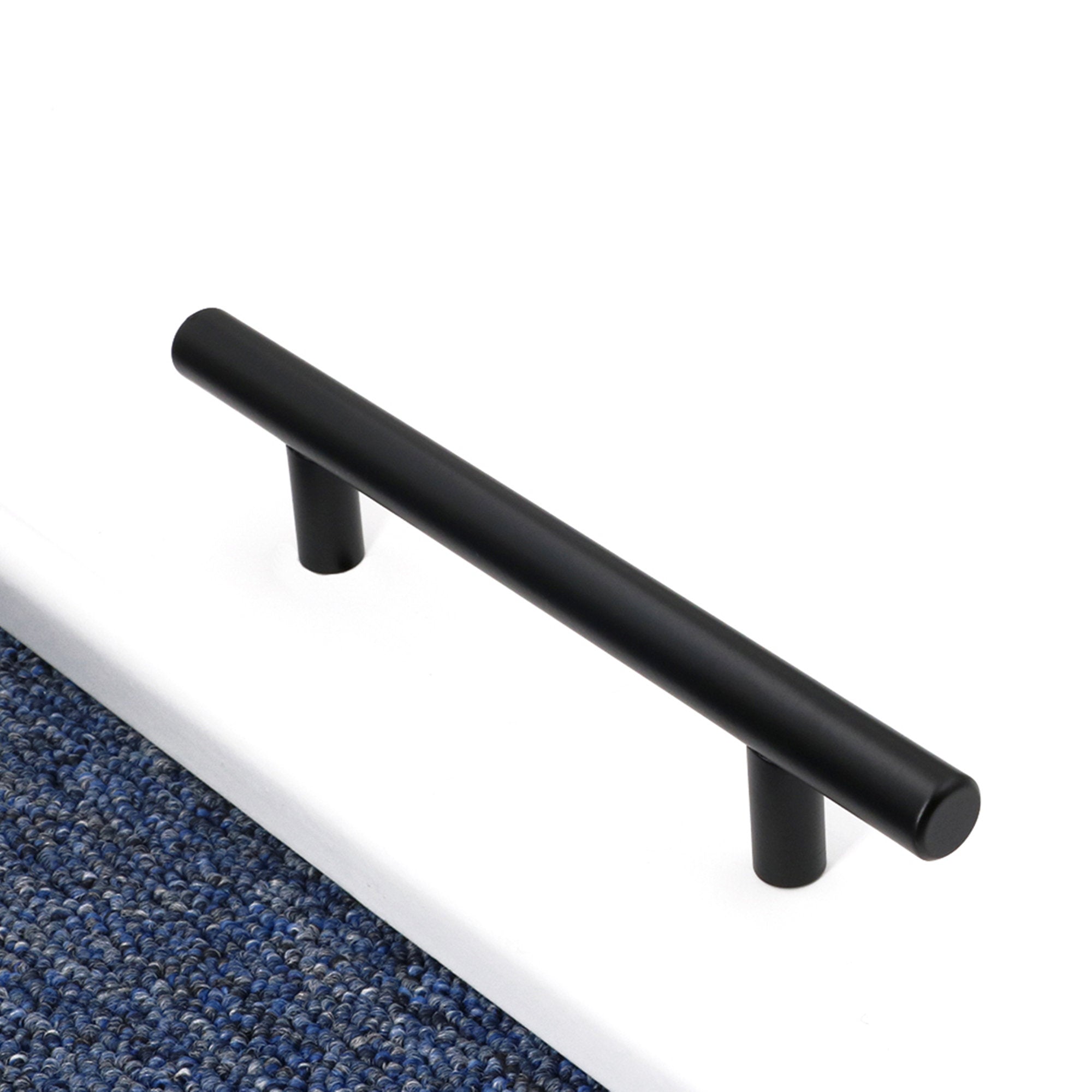 4.25 INCH(C-C) MATTE BLACK CABINET PULLS (4.25", CUSTOMIZED SIZE)
