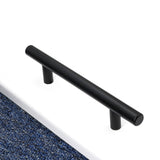 4.25 INCH(C-C) MATTE BLACK CABINET PULLS (4.25", CUSTOMIZED SIZE)