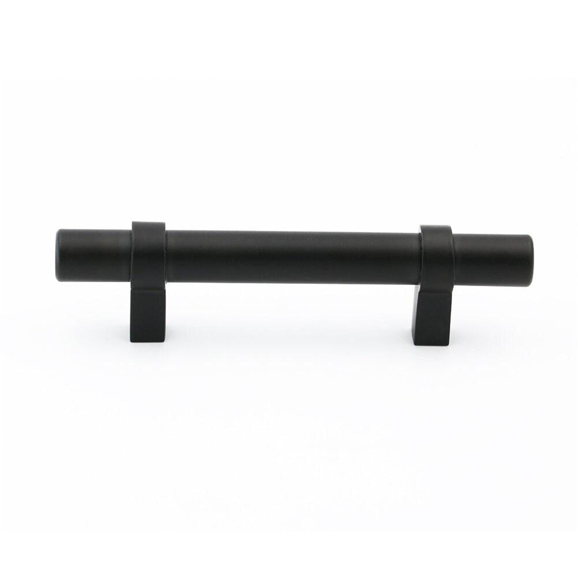 Black Modern Cupboard Handles Stainless Steel Pulls - Round Shape Series - Hole Centers(Knob, 3",3.5,3.75,4",5",6.25",7.5",8.8",10")